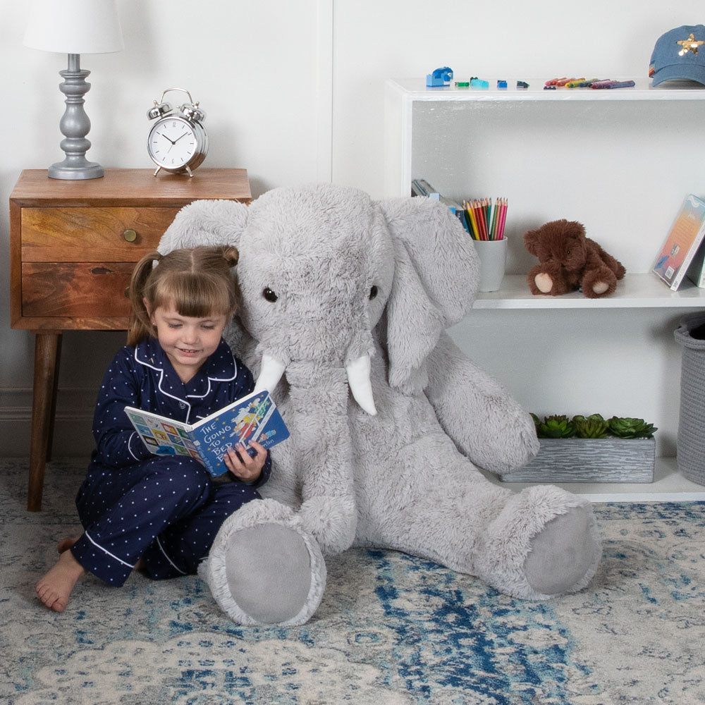 4 ft. Cuddle Elephant Vermont Teddy Bear