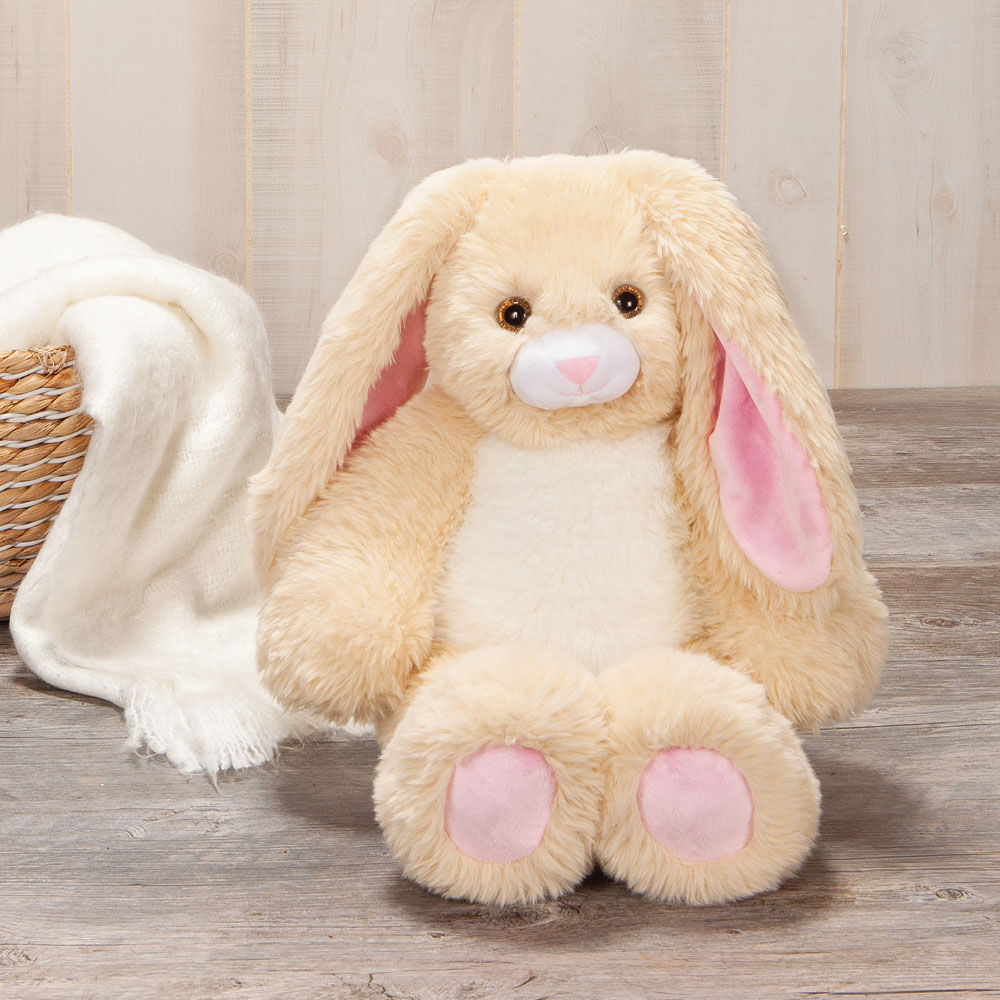 Chocolate bunny stuffed animal on sale