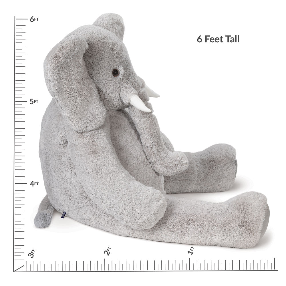 Big elephant plush online