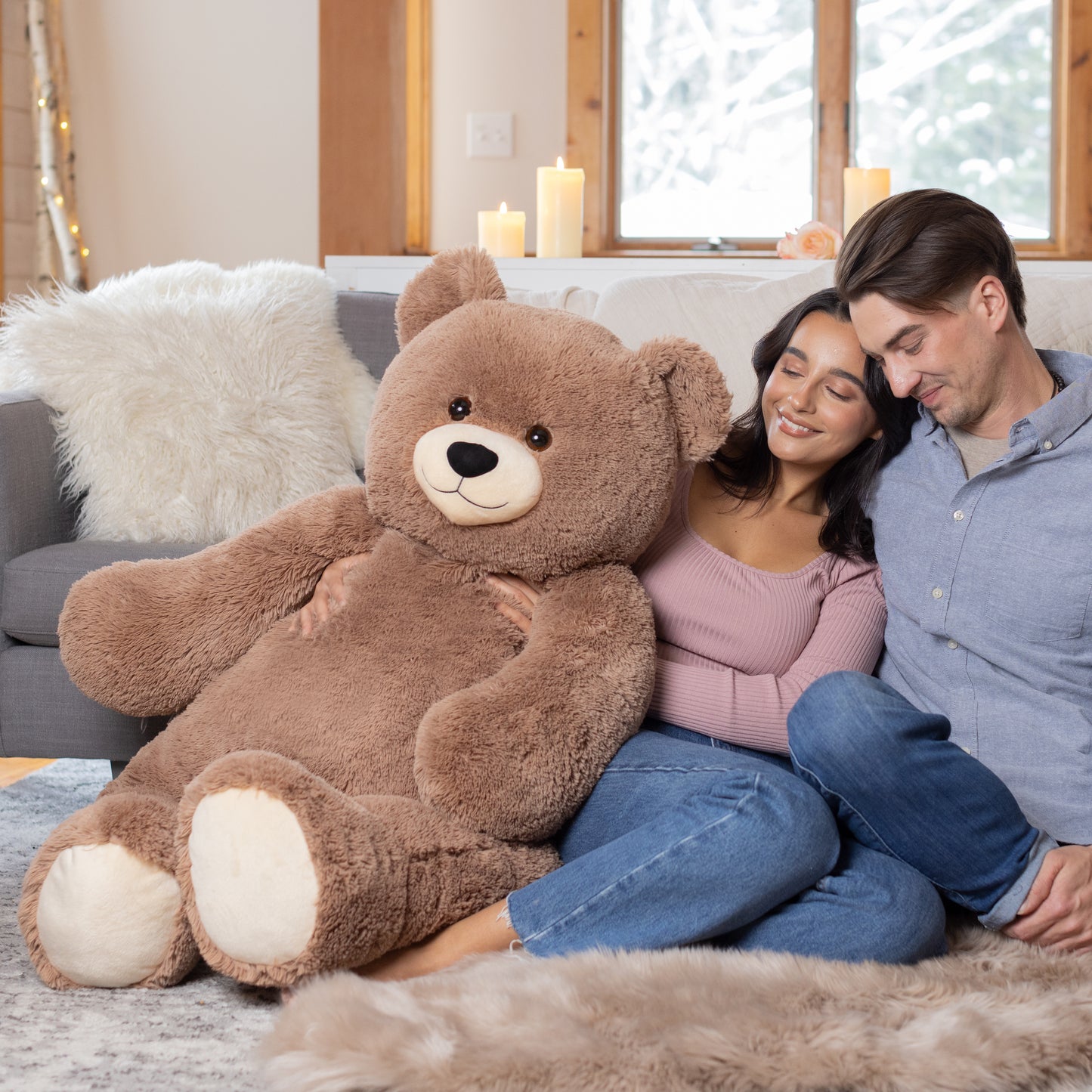 4 Ft. Cuddle Teddy Bear