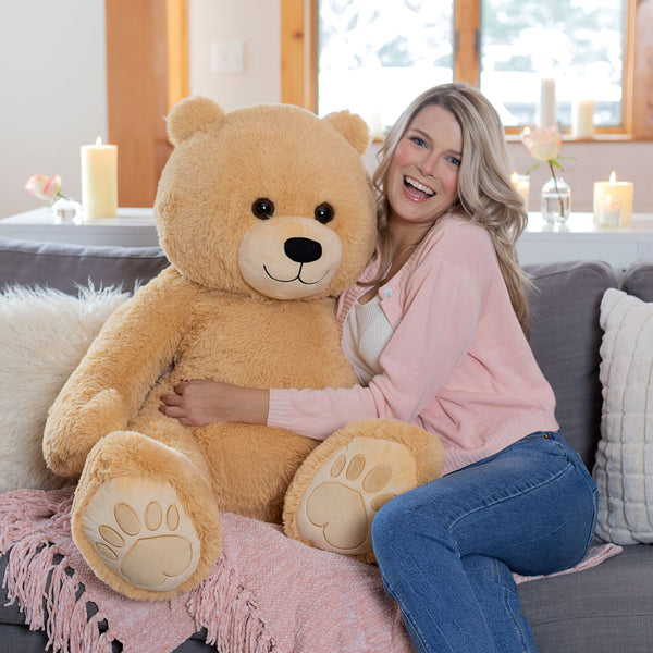 4 Ft. Boo The Loveable Big Teddy Bear Vermont Teddy Bear