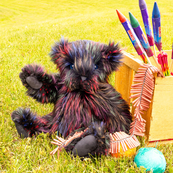 20 In. Special Edition Fireworks Bear – Vermont Teddy Bear