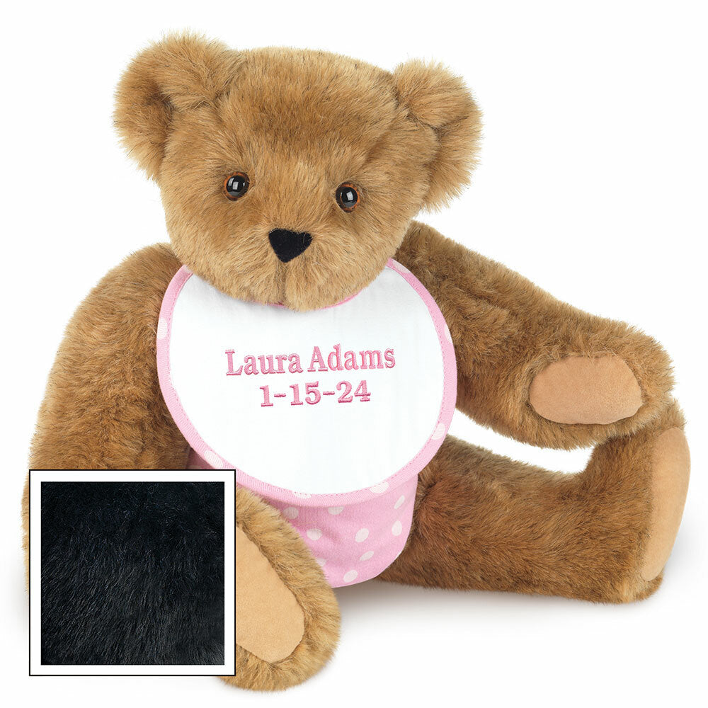 Sympathy teddy bear for fashion child