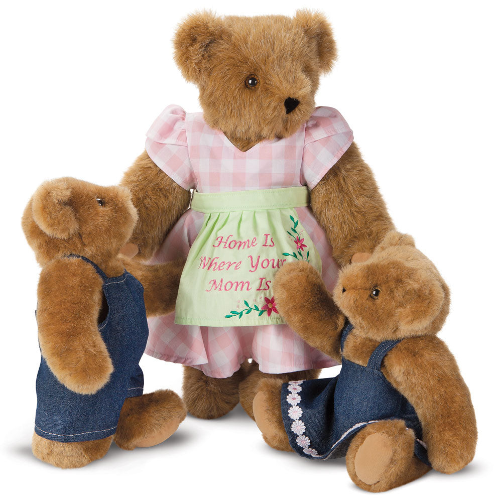 15 In. Home Is Where Your Mom Is Bear Vermont Teddy Bear