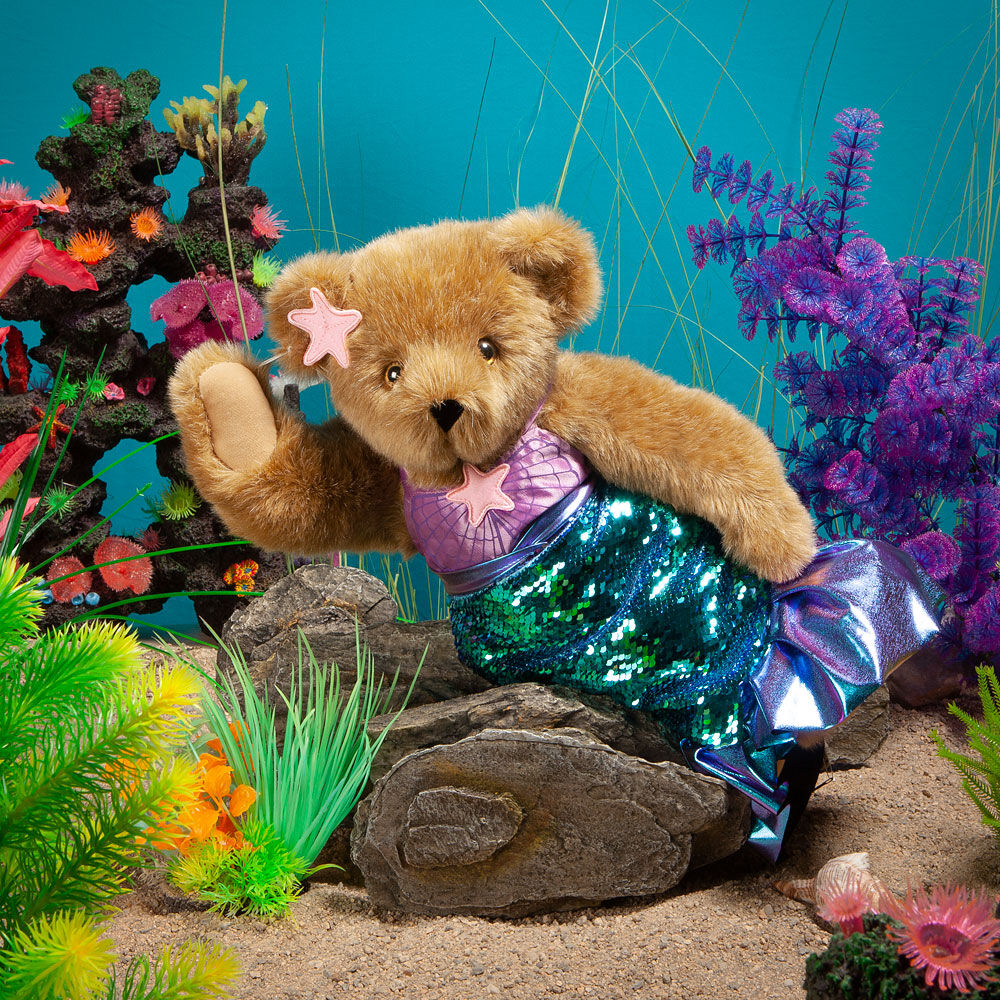 15 In. Mermaid Bear Vermont Teddy Bear