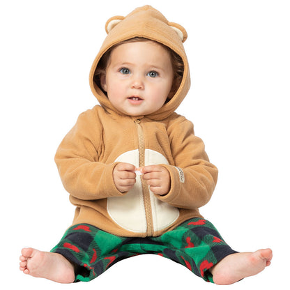 Children's Teddy Bear Hoodie Jacket