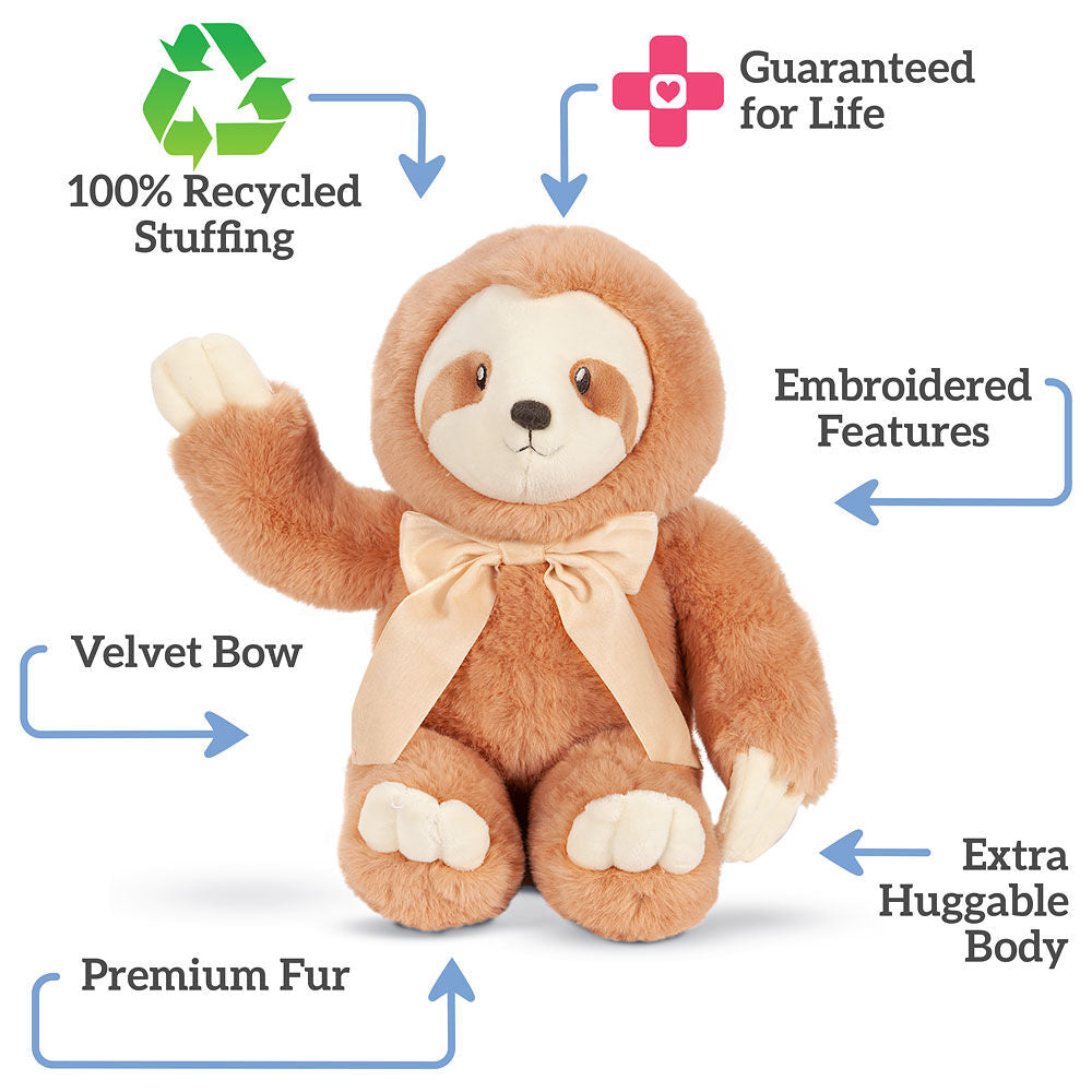 13 In. Cuddle Cub Sloth – Vermont Teddy Bear