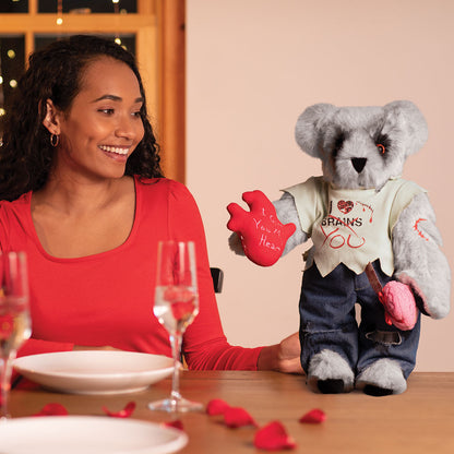 15 In. Zombie Love Bear