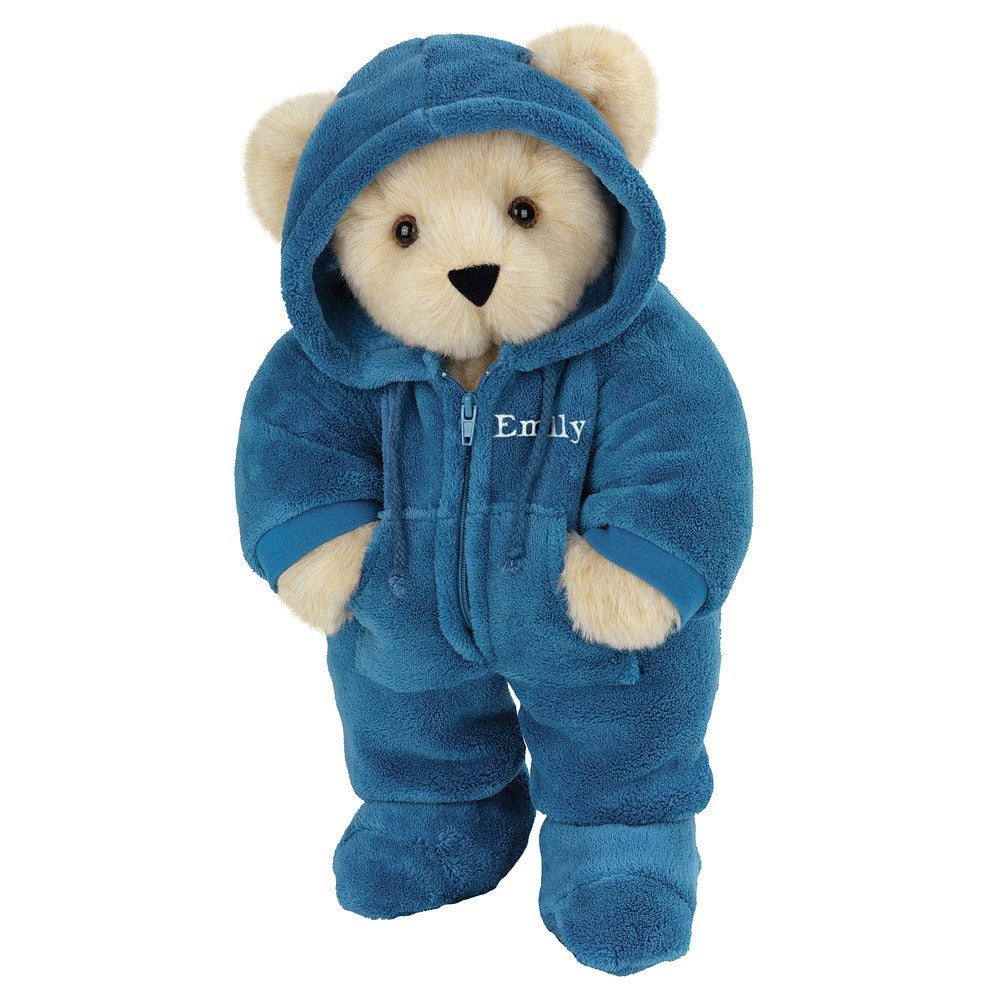 15 In. Hoodie-Footie™ Bear, Blue