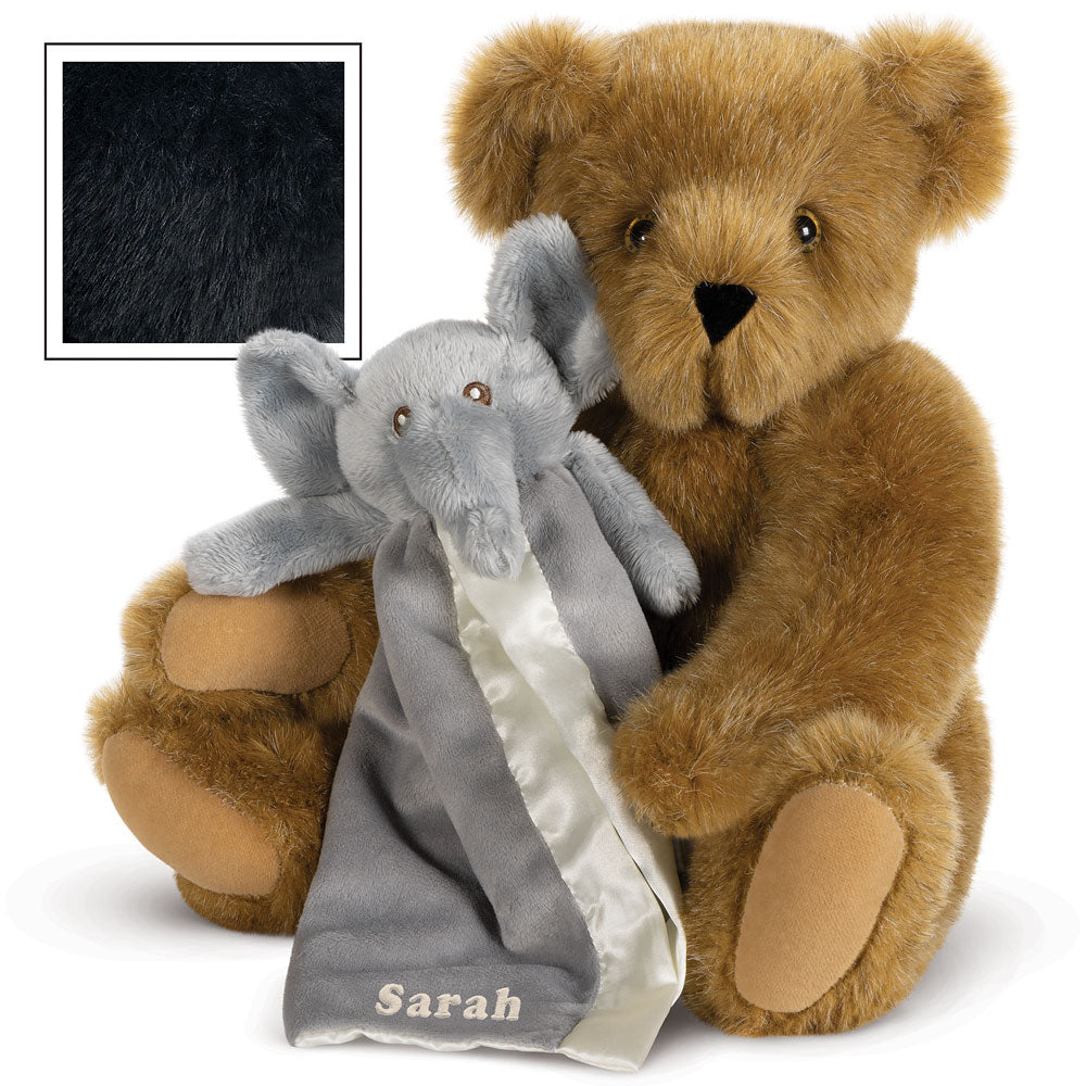 15 In. Cuddle Buddies Gift Set with Elephant Blanket