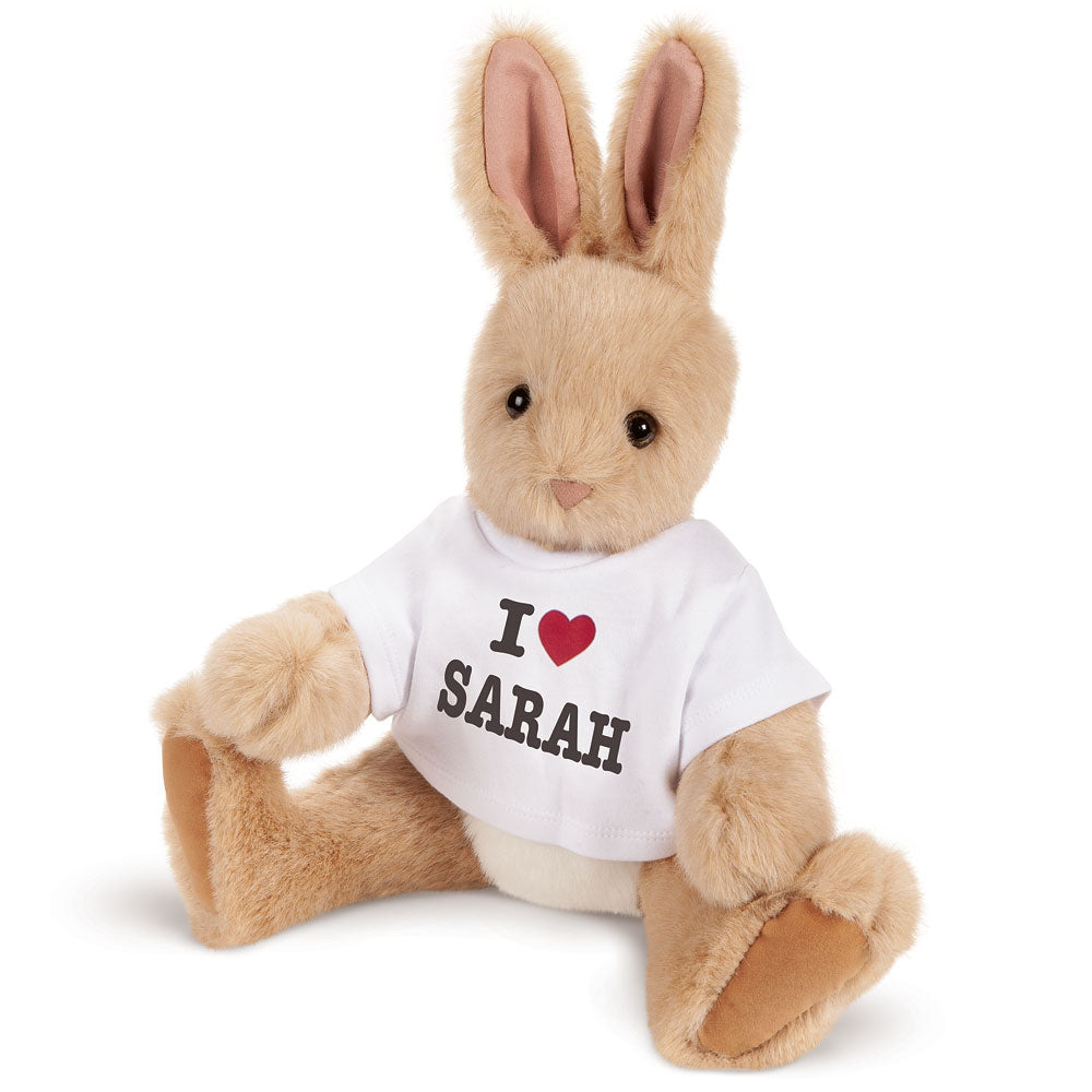 16 In. I Heart You Classic Bunny Rabbit